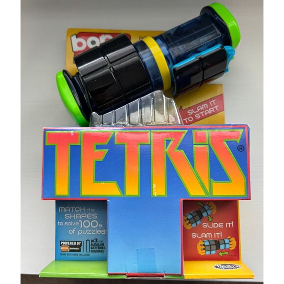 TETRIS Bop-It Game by Hasbro Gaming Electronic Fun Gift Kids & Adults Brand New! - Picture 1 of 4
